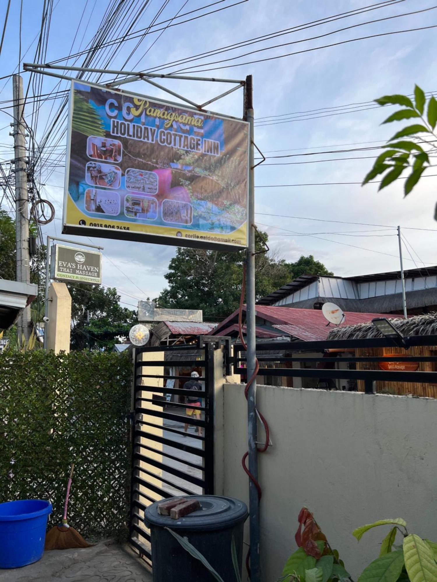 Panagsama Holiday Cottage Moalboal Bagian luar foto